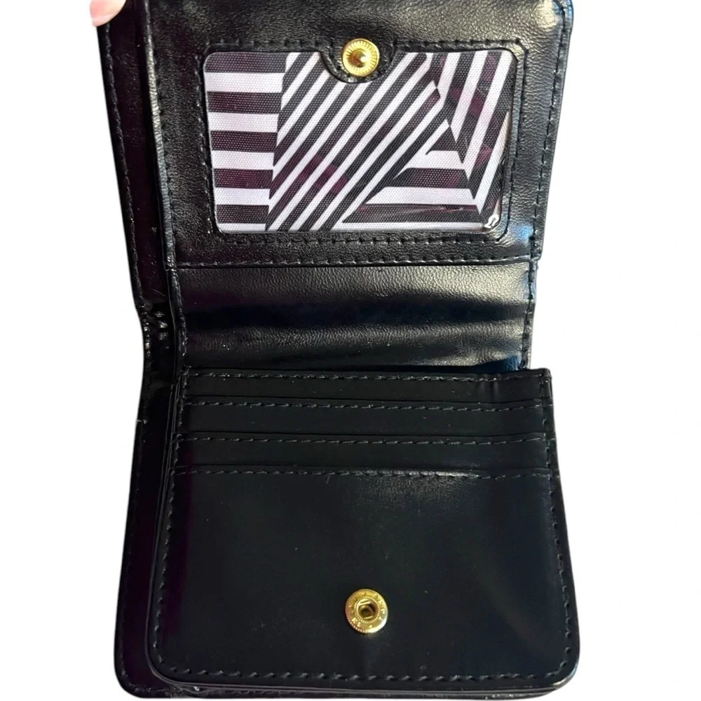 Nanette Lepore Small Wallet Card Holder Black